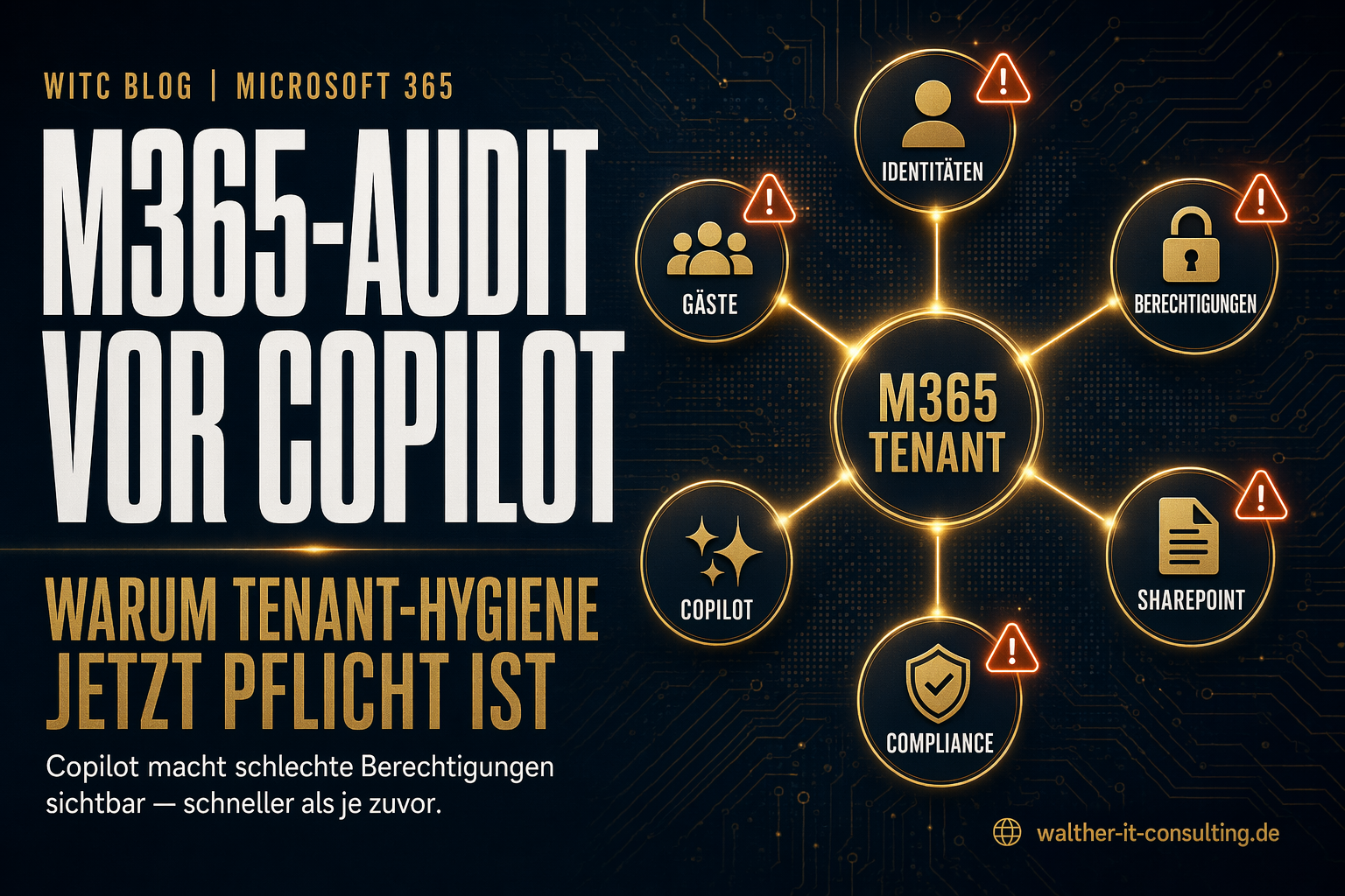 M365-Audit vor Copilot: Warum Tenant-Hygiene jetzt Pflicht ist