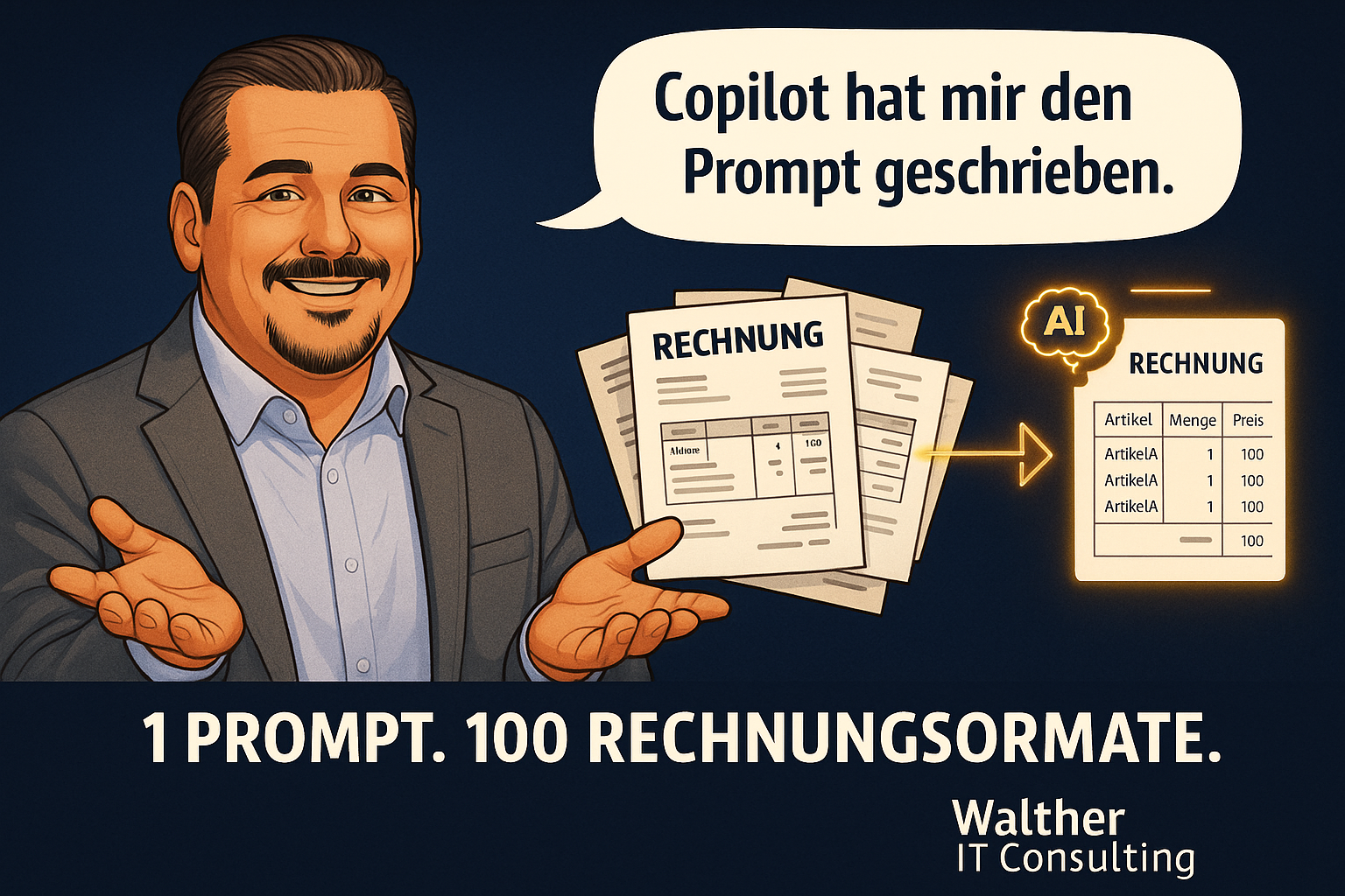 Eingangsrechnungen automatisch verarbeiten mit SharePoint und KI — ein Praxisbericht