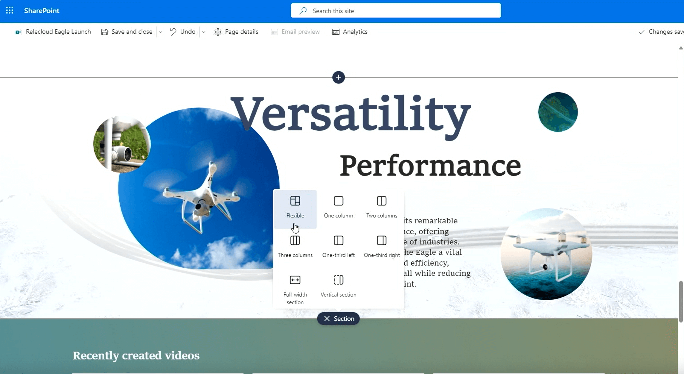 Das neue Flexlayout in SharePoint Pages – Revolution für moderne Unternehmenswebsites