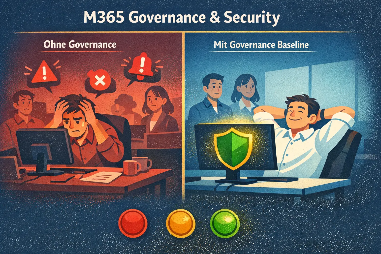 M365 Governance – Mit und ohne Baseline im Vergleich